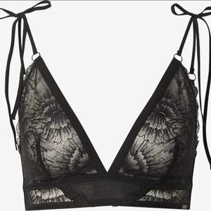 Calvin Klein Unlined Lace Bralette NWT - XS